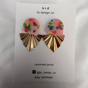 Clay earrings 